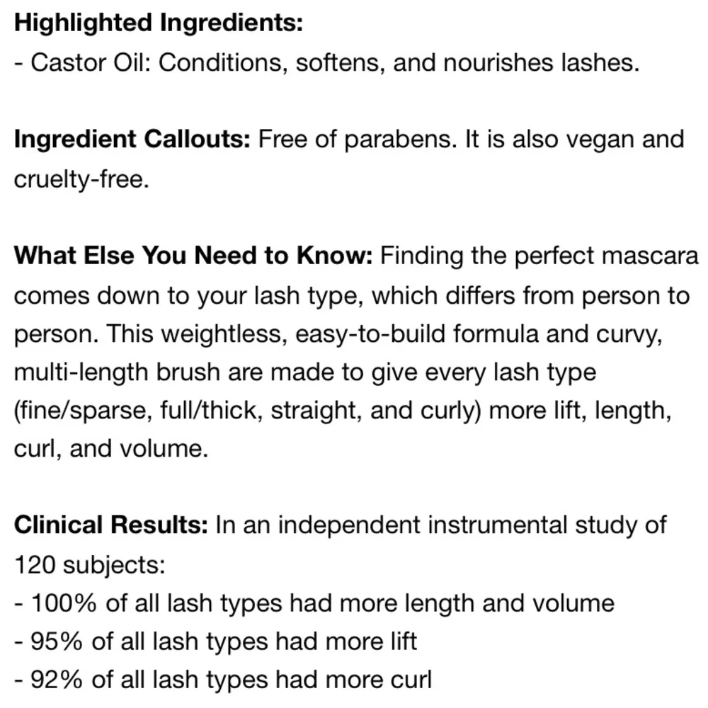 Rare Beauty Full-Size Perfect Strokes Volumizing Mascara